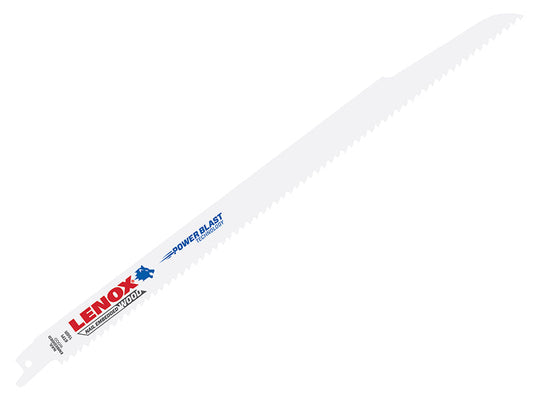 20585-156R Wood Cutting Reciprocating Saw Blades 300mm 6 TPI (Pack 5), LENOX