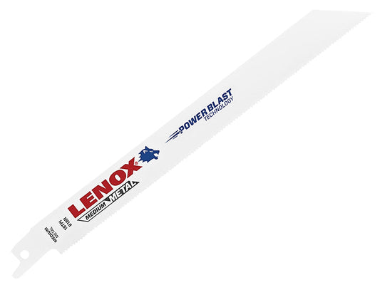 20578-818R Metal Cutting Reciprocating Saw Blades 200mm 18 TPI (Pack 5), LENOX
