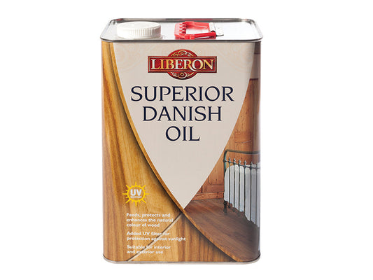 Superior Danish Oil 5 litre, Liberon