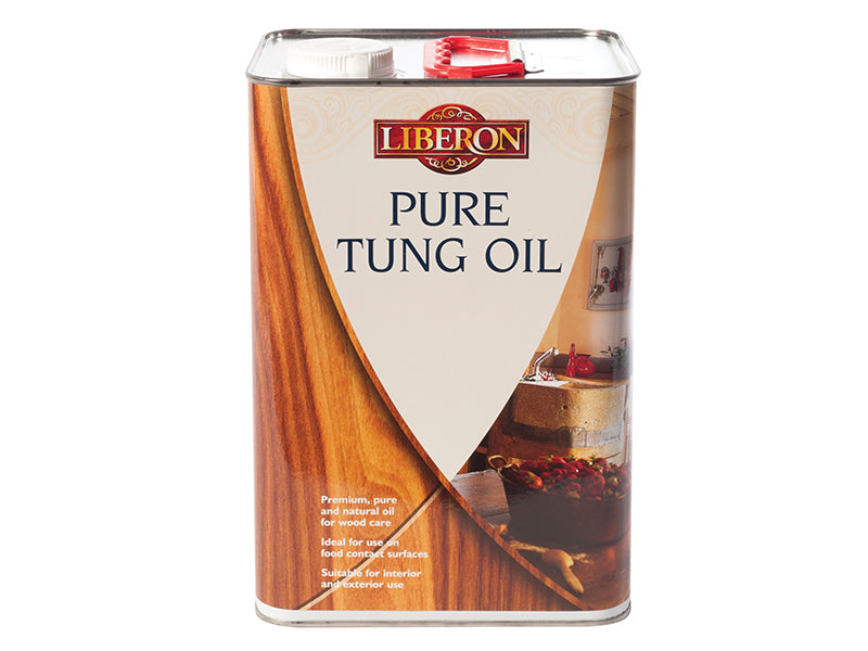 Pure Tung Oil 5 litre, Liberon