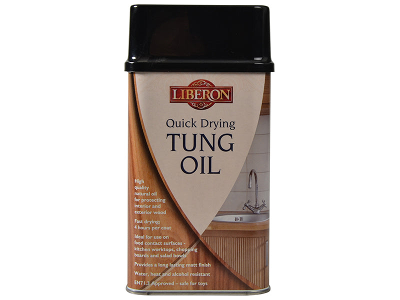 Tung Oil Quick Dry 500ml, Liberon