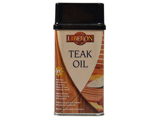 Teak Oil with UV Filters 250ml, Liberon