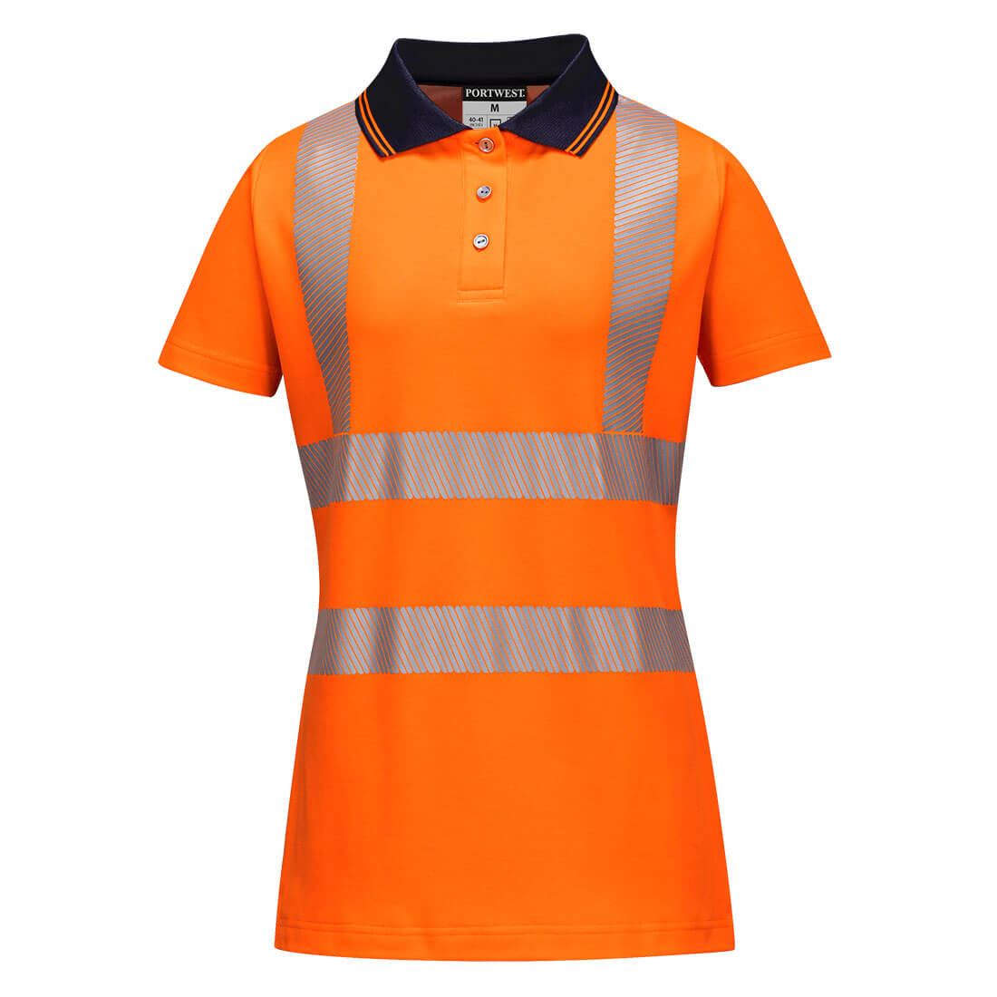 Hi-Vis Women's Cotton Comfort Pro Polo Shirt S/S, Morgans PW