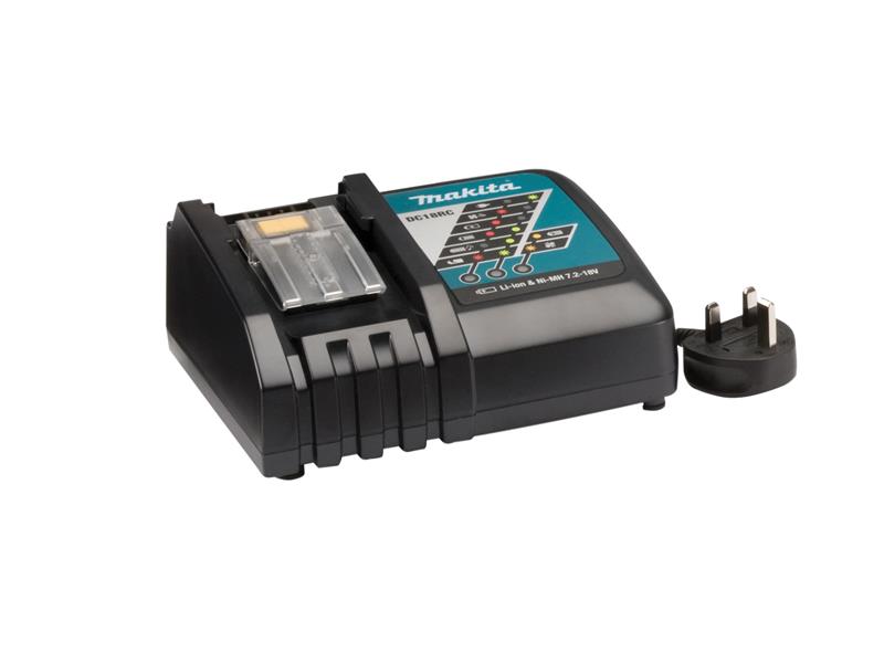 DC18RC 7.2-18V Li-ion Charger 240V, Makita