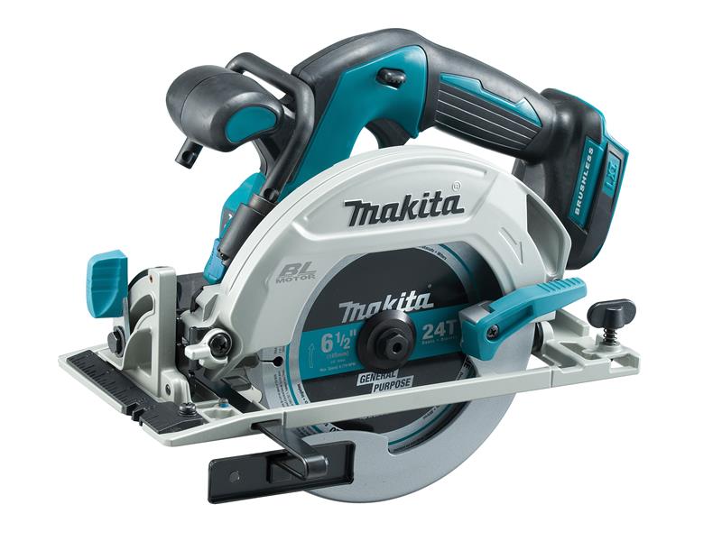 DHS680Z Brushless Circular Saw 165mm 18V Bare Unit, Makita