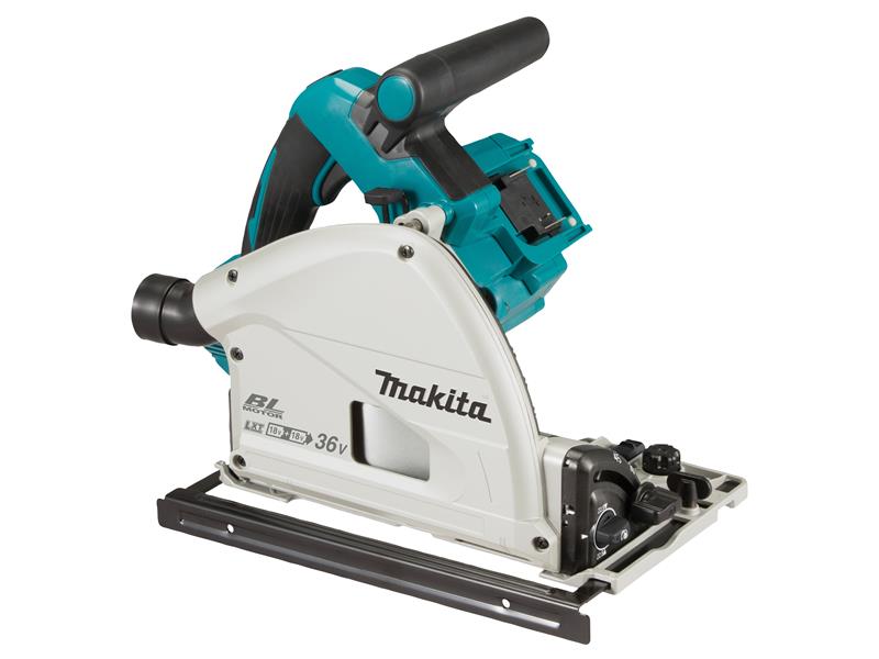 DSP601ZJU Brushless LXT Plunge Saw with Wireless Unit 36V (2 x 18V) Bare Unit, Makita