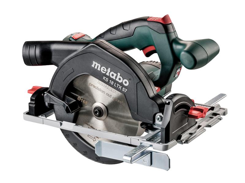 KS 18 LTX 57 Circular Saw 165mm 18V Bare Unit, Metabo