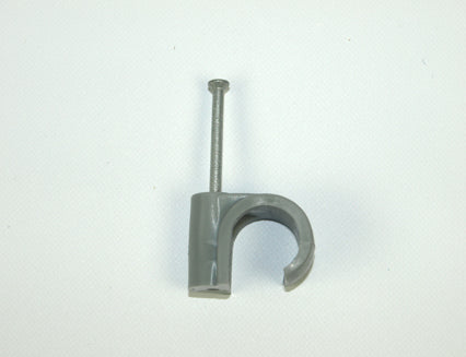 UF Grey Masonry Nail Pipe Clip, Morgans OJ
