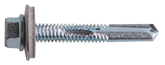 A2-304 St/St Metalfix Self-Drilling Screws Heavy Section 16mm Washer, Morgans OJ
