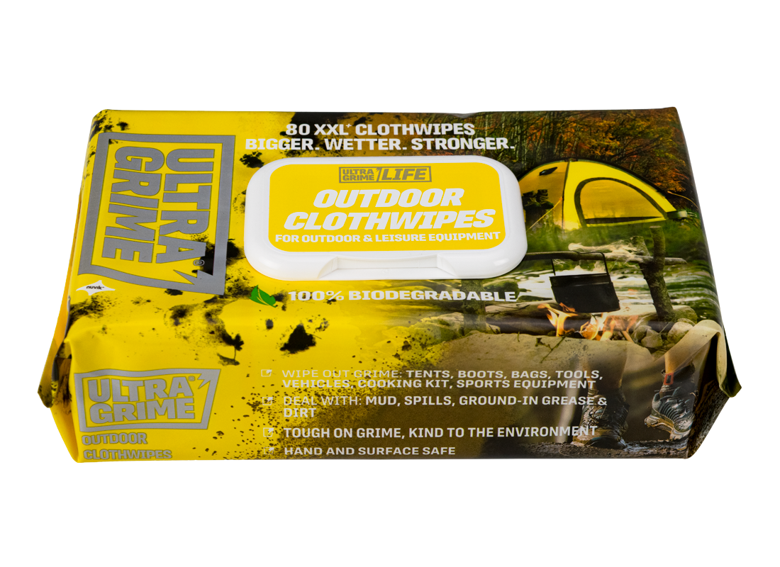 Ultra Grime Outdoor Wipes 80 pack, MorgansOsw