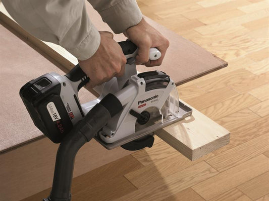 EY45A2XWT Universal Circular Saw 135mm & Systainer Case 18V Bare Unit, Panasonic