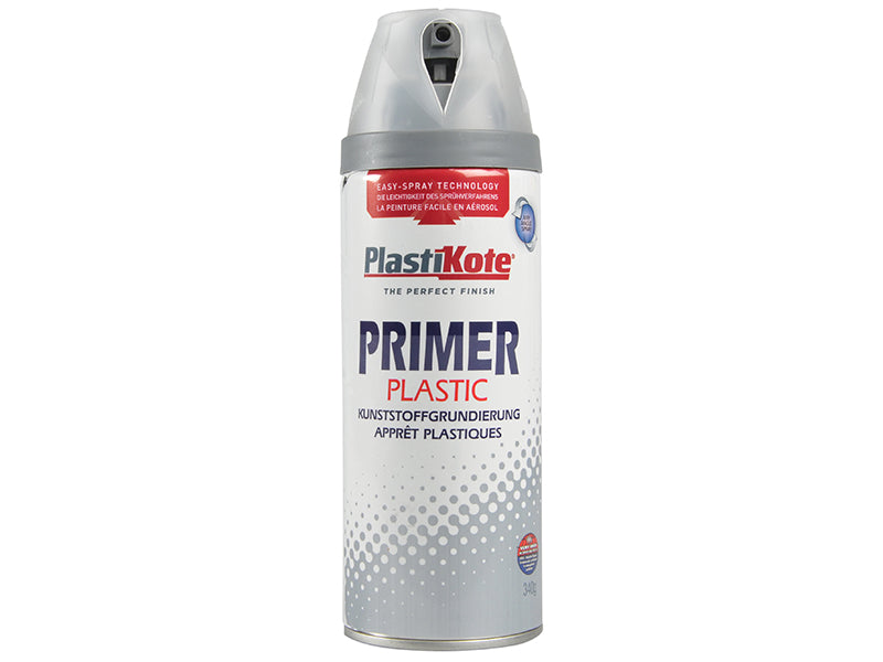 Twist & Spray Plastic Primer 400ml, PlastiKote
