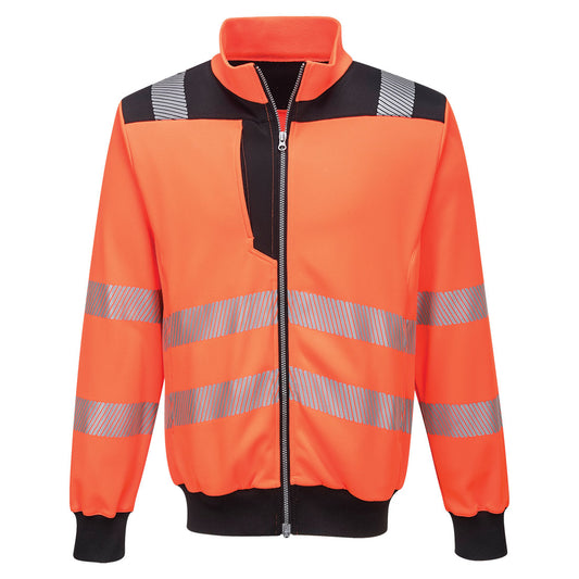 PW3 Hi-Vis Zip Sweatshirt, Morgans PW