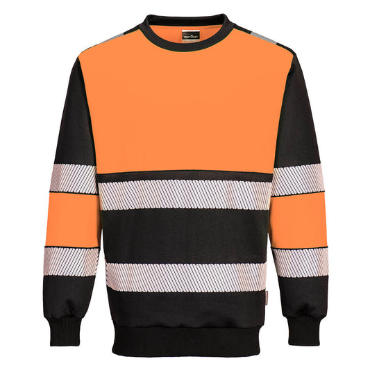 PW3 Hi-Vis Class 1 Sweatshirt, Morgans PW