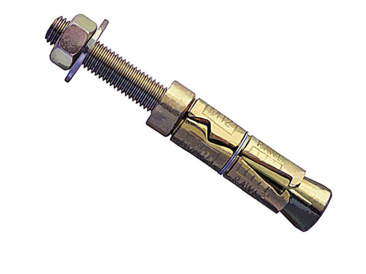 Plated Rawlbolt - Projecting Bolt M20 30P, Rawlplug
