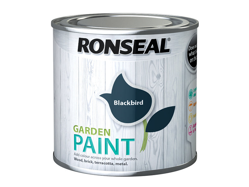 Garden Paint Black Bird 250ml, Ronseal