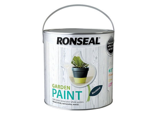 Garden Paint Black Bird 2.5 litre, Ronseal