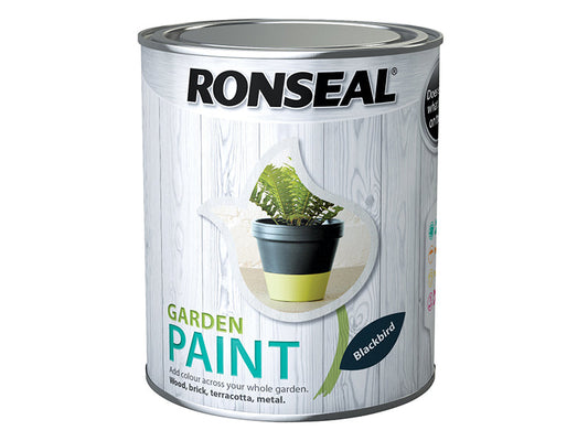Garden Paint Black Bird 750ml, Ronseal