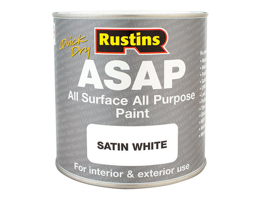 ASAP Paint White 250ml, Rustins