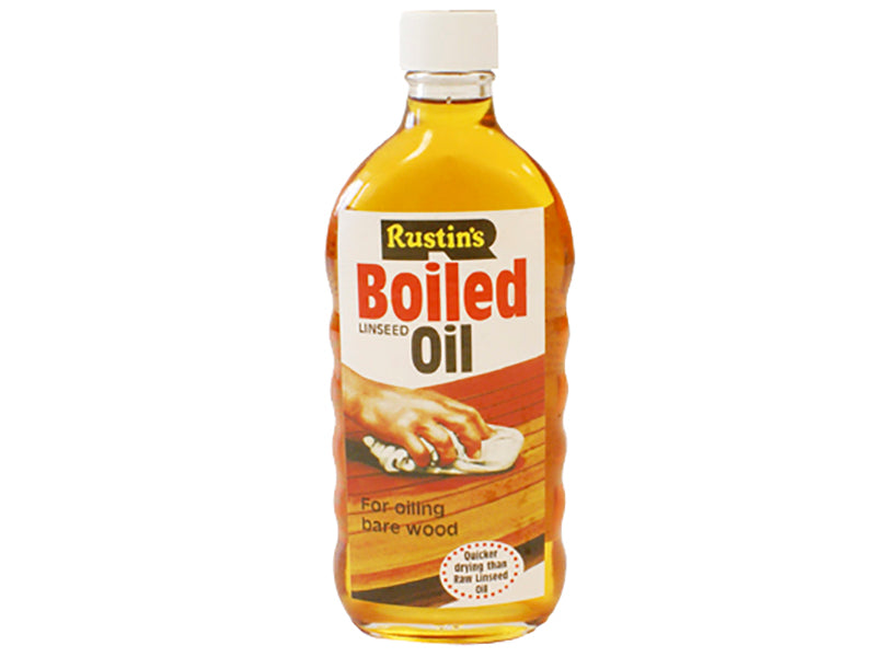Boiled Linseed Oil 500ml, Rustins