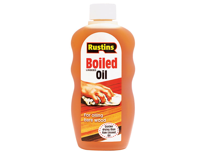 Boiled Linseed Oil 300ml, Rustins