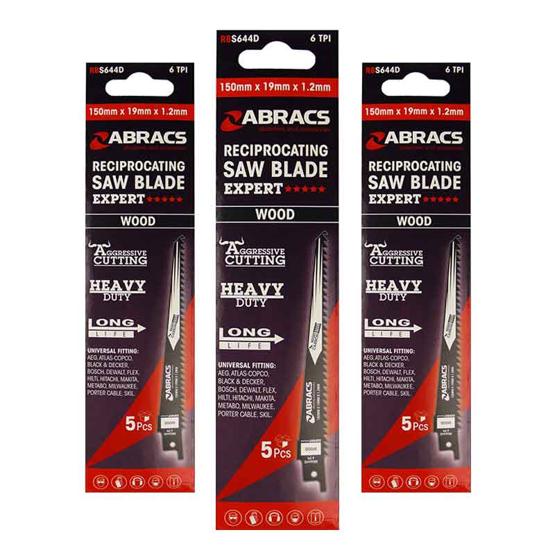 Reciprocating Saw Blades for Wood., Morgans OJ