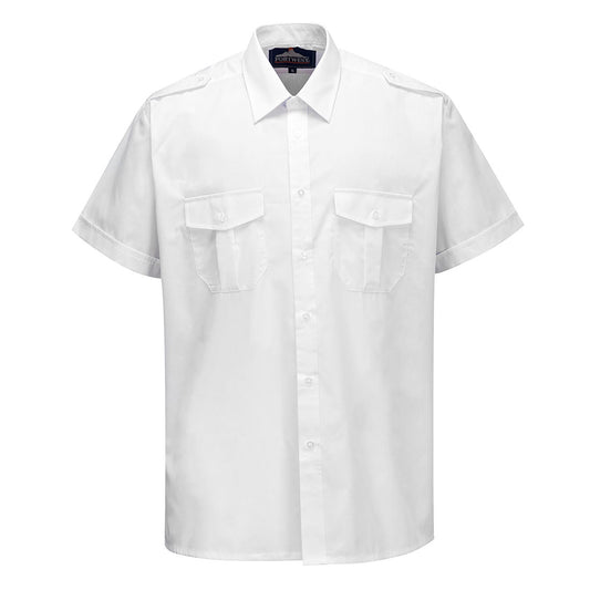Pilot Shirt, Short Sleeves, Morgans PW