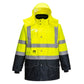 Hi-Vis Breathable 7-in-1 Contrast Traffic Jacket, Morgans PW