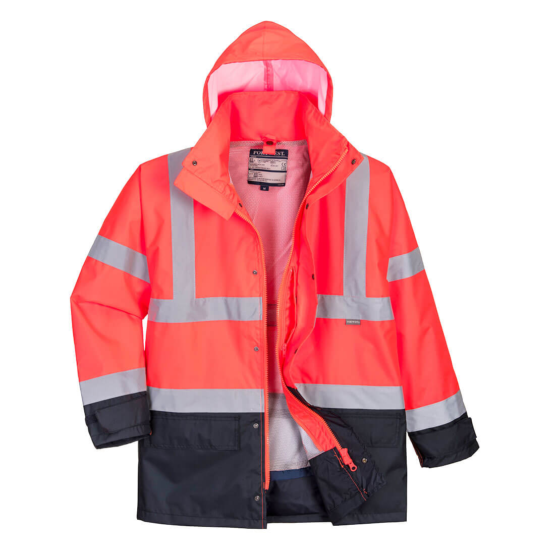 Hi-Vis 5-in-1 Contrast Executive Jacket, Morgans PW