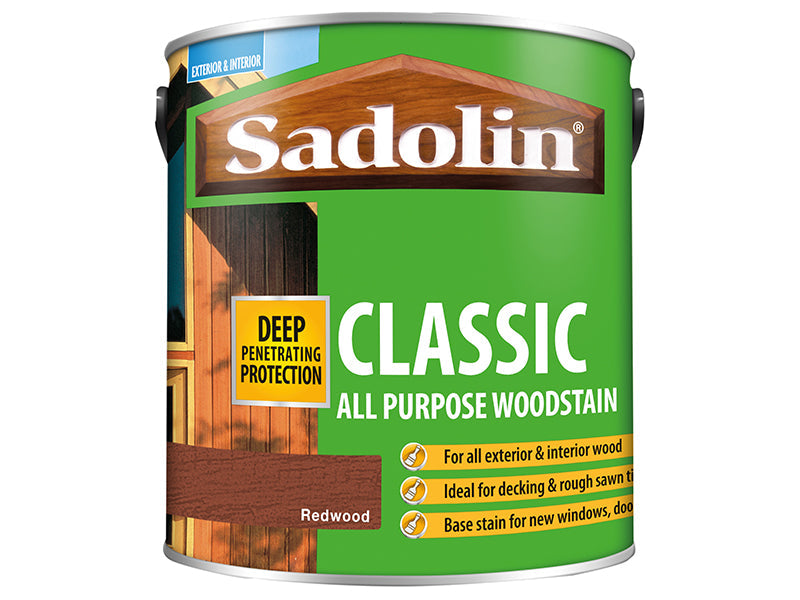 Classic Wood Protection Redwood 2.5 litre, Sadolin
