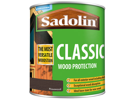 Classic Wood Protection Rosewood 1 litre, Sadolin