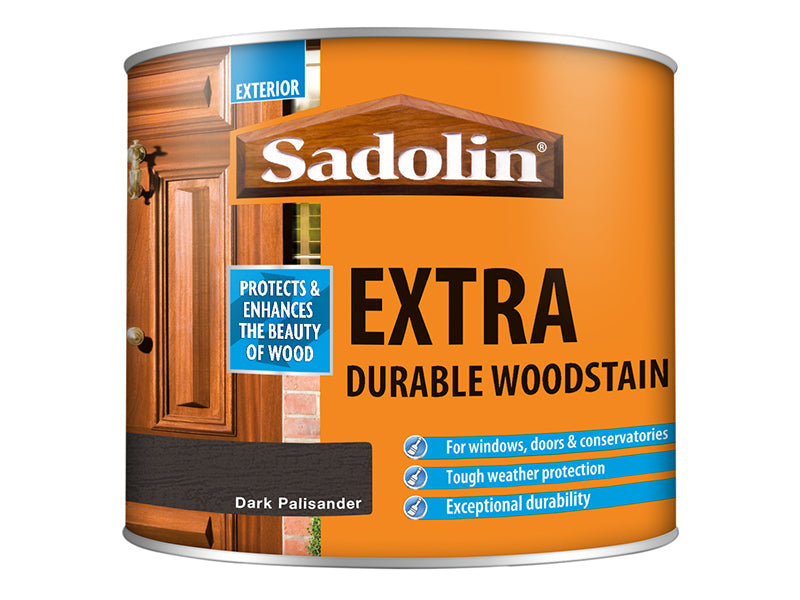 Extra Durable Woodstain Dark Palisander 500ml, Sadolin