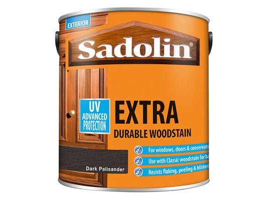 Extra Durable Woodstain Dark Palisander 2.5 litre, Sadolin