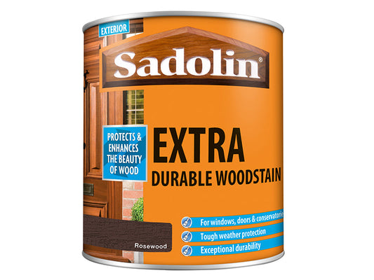 Extra Durable Woodstain Rosewood 1 litre, Sadolin