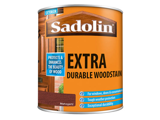 Extra Durable Woodstain Mahogany 1 litre, Sadolin