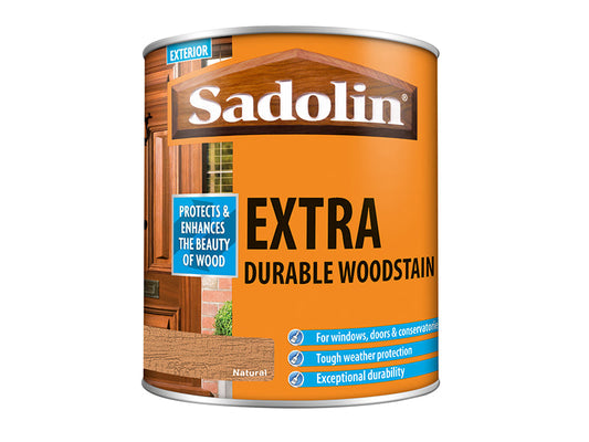 Extra Durable Woodstain Natural 1 litre, Sadolin