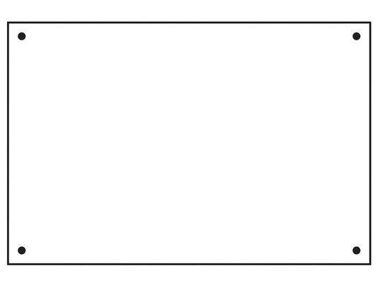 Rigid Backing Board - FMX 600 x 400mm, Scan
