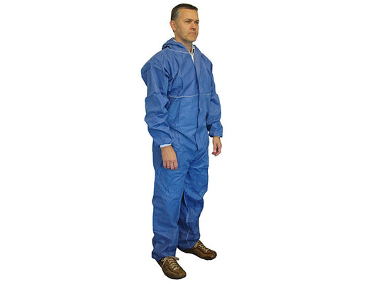 Disposable Overall Navy XL (42-45in), Scan