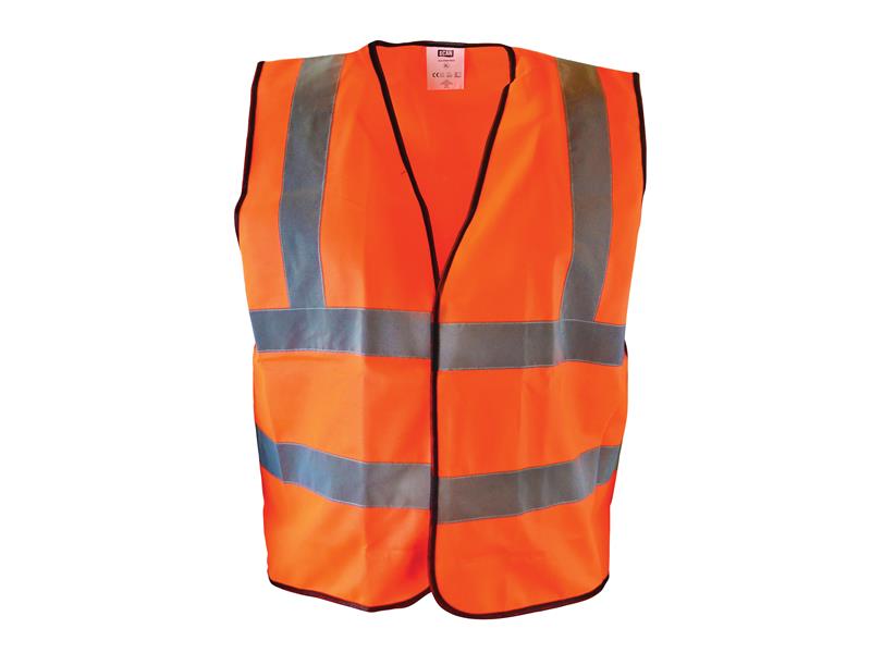 Hi-Vis Orange Waistcoat - M (41in), Scan