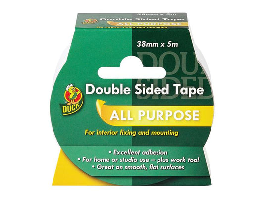 Duck Tape® Double-Sided Tape 38mm x 5m, Shurtape