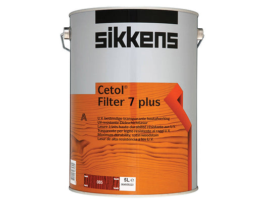 Cetol Filter 7 Plus Translucent Woodstain Teak 5 litre, Sikkens