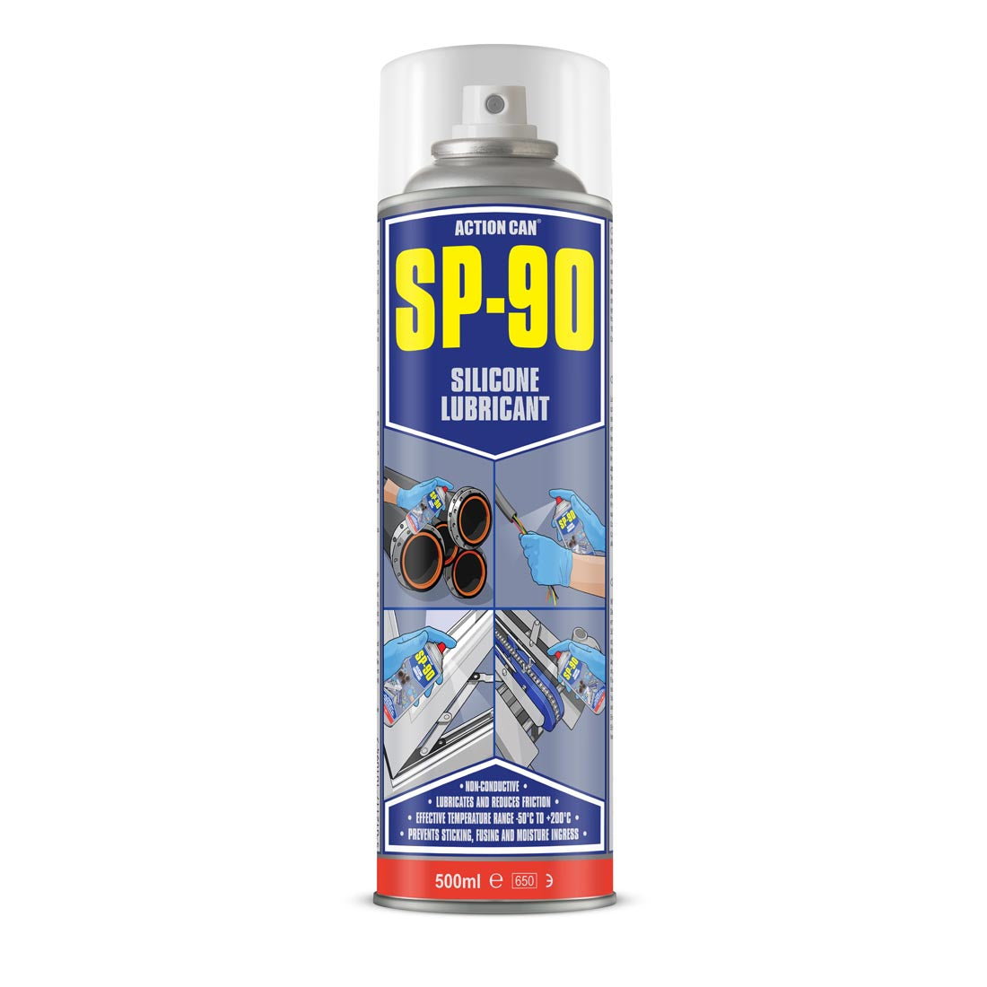 Carton of 15 SP90 Silicone Release Lubricant 500ml, Morgans OJ