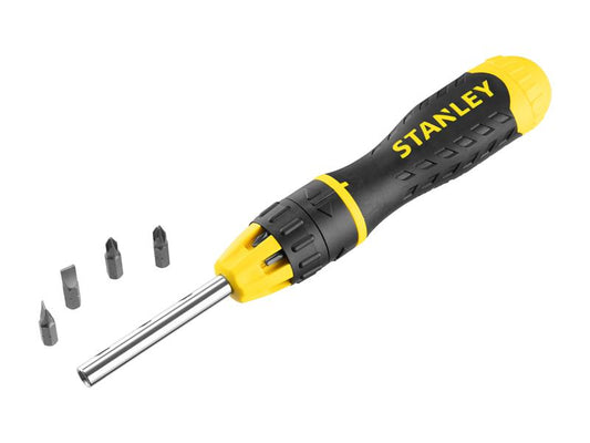 Multibit Ratchet Screwdriver &10 Bits, STANLEY®