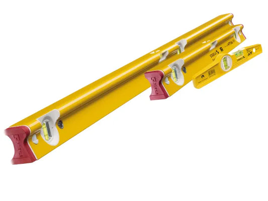 R-Type 300 Spirit Level Set, 3 Piece (61 & 122 + Torpedo), Stabila