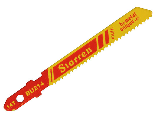 BU214-5 Multi Purpose Jig Saw Blades Pack of 5, Starrett