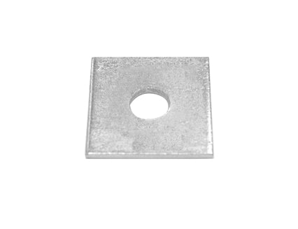 M8 - Square Plate Round Hole Washers BZP Small Pack, Morgans OJ