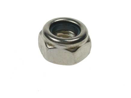 A2 - 304  St/St Nylon Insert Nuts 'T' Type DIN 985, Morgans OJ