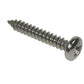 10.0 - A2 - 304 St/St Self-Tapping Screws Pozi Pan Head AB DIN 7981C, Morgans OJ