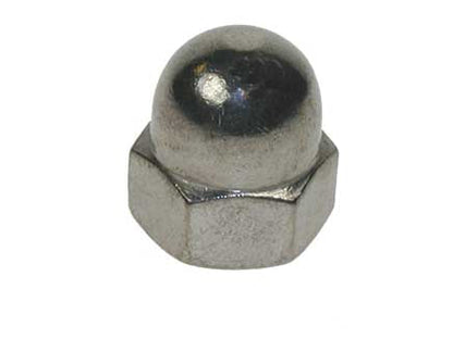 A2 - 304  St/St Dome Nuts DIN 1587, Morgans OJ