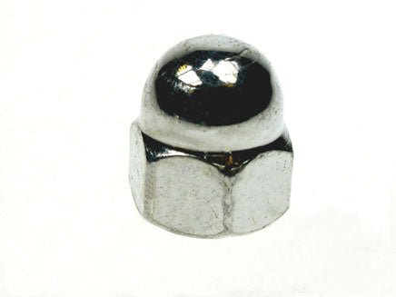 Steel Dome Nuts BZP - Small Box, Morgans OJ